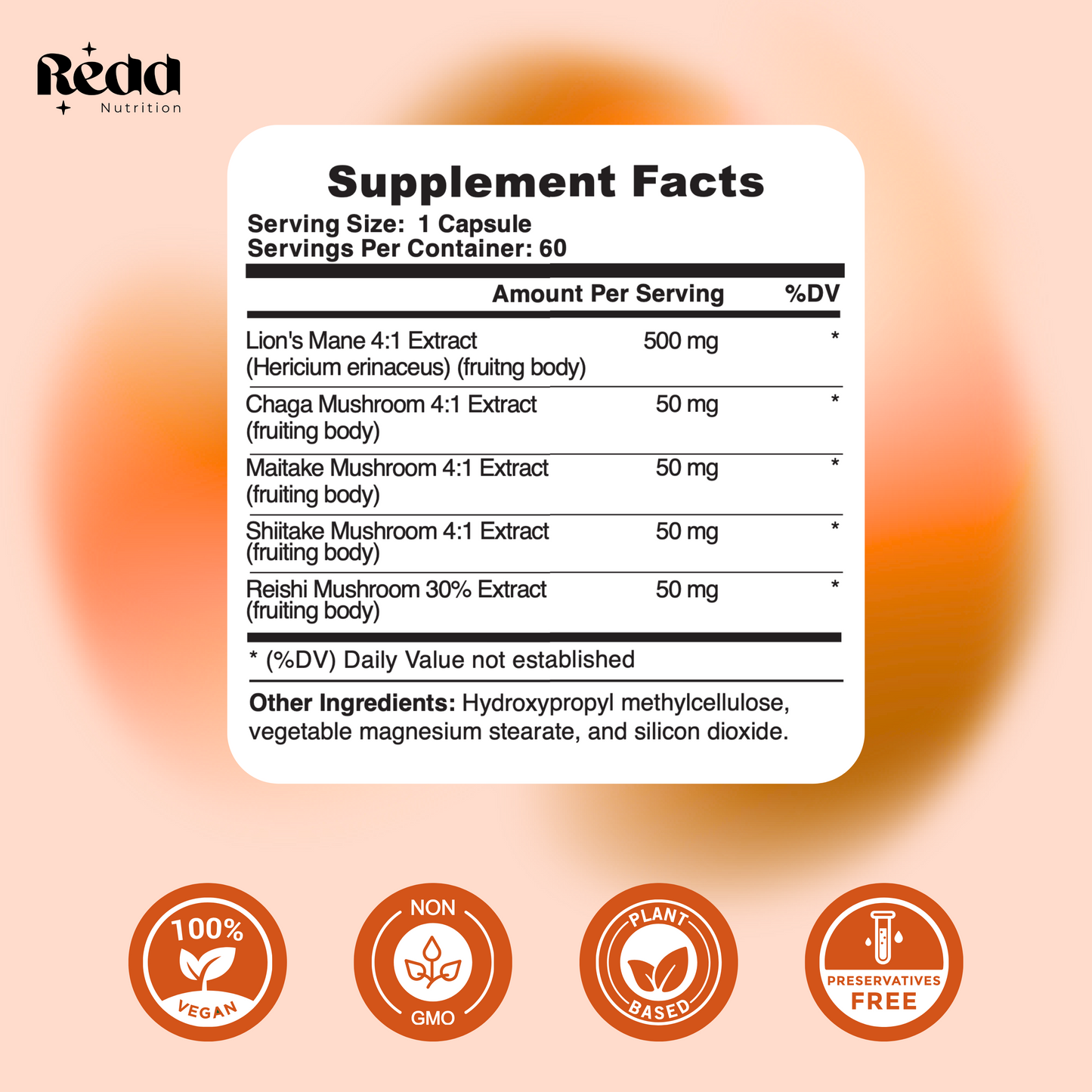 Mushroom Boost - Redd Nutrition